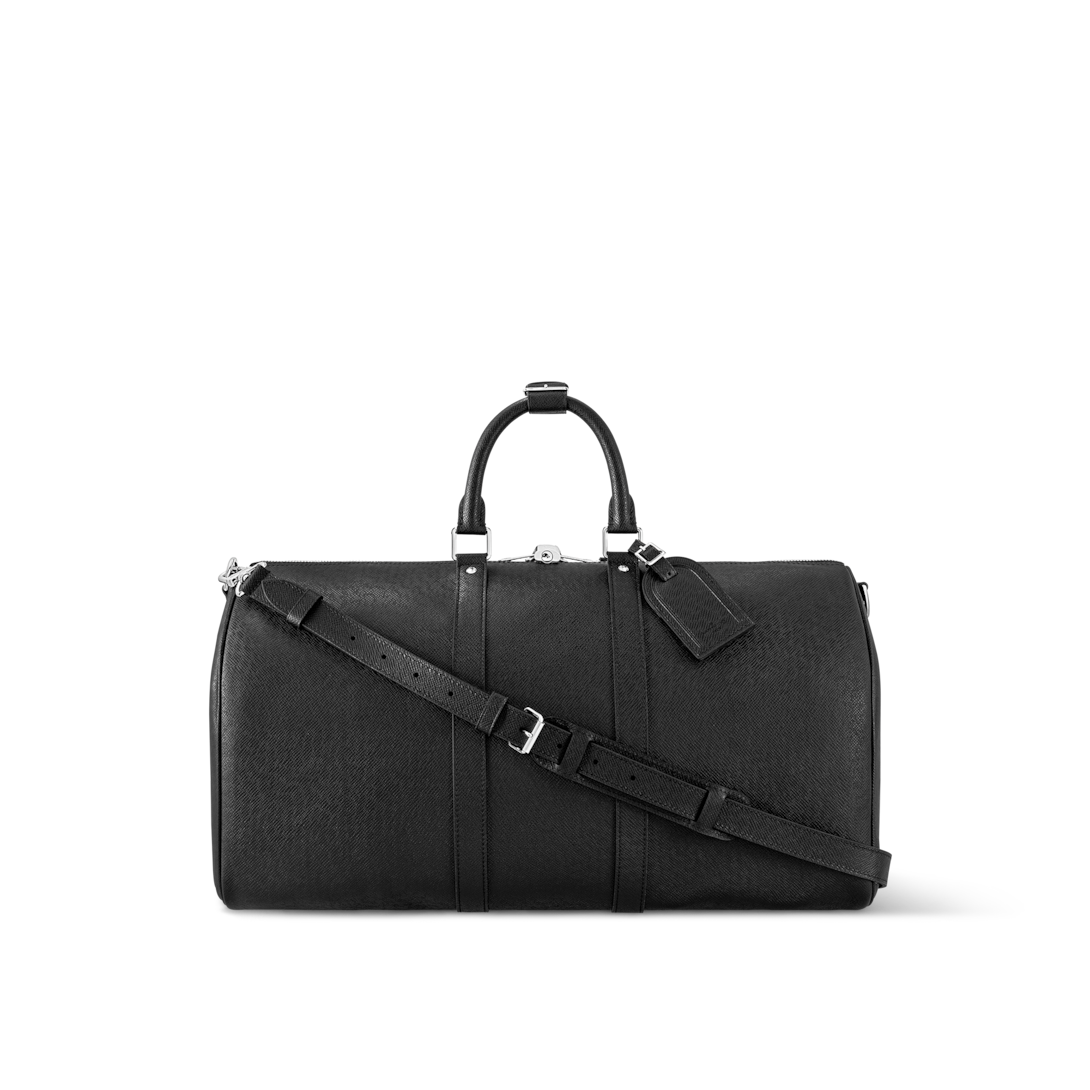 Keepall Bandoulière 50 Taiga Leather - Men - Travel | LOUIS VUITTON ®